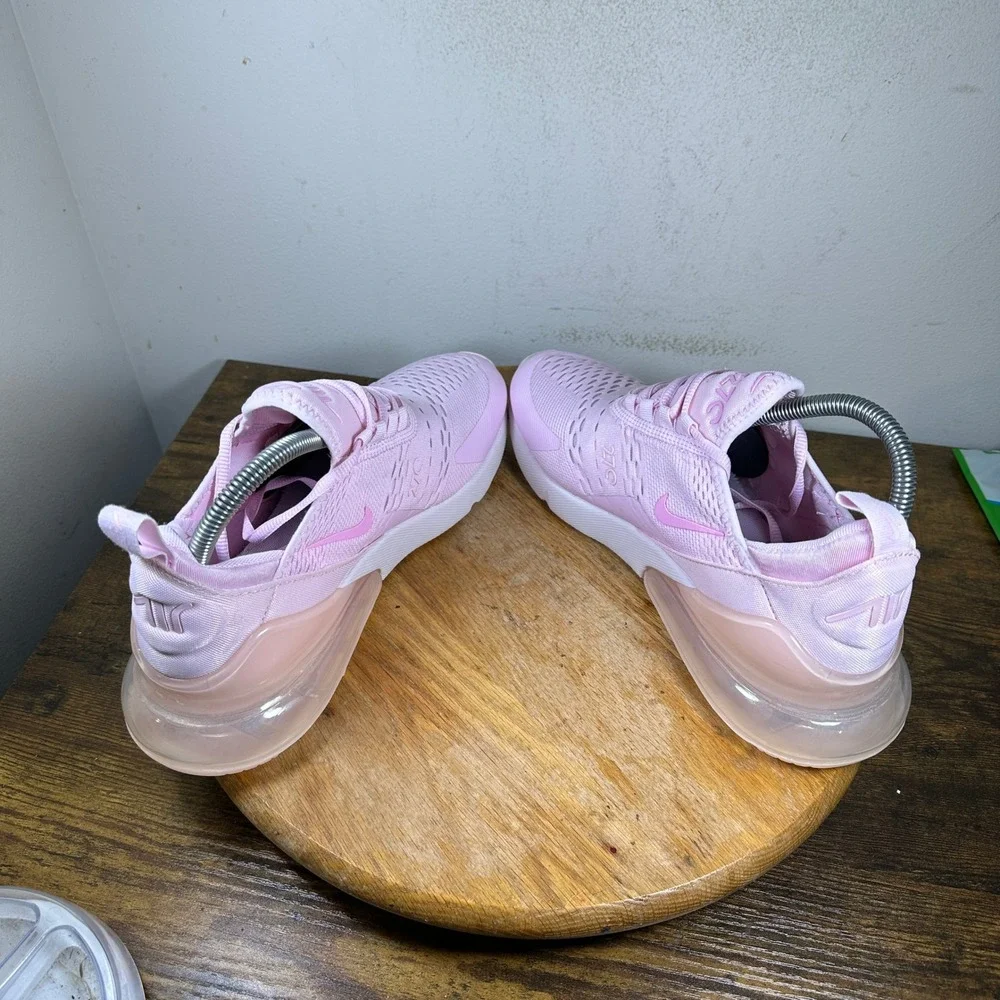 Nike Women's Light Pink Air Max 270 Sneakers - Picture 7 of 8